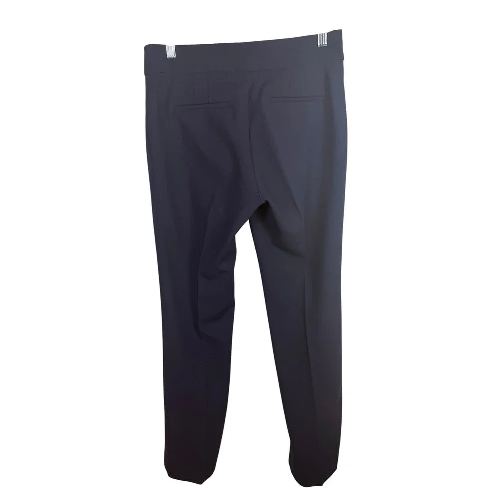 NWT J.Crew Edie Navy Blue Straight Leg Career‎ Trouser Pants Size 4